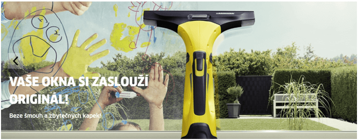 Čistící stroje do domácnosti levně na karcher.cz