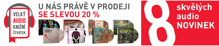 Sleva na audioknihy kosmas.cz