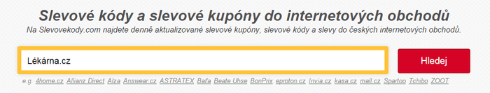 Slevove kody lekarna.cz