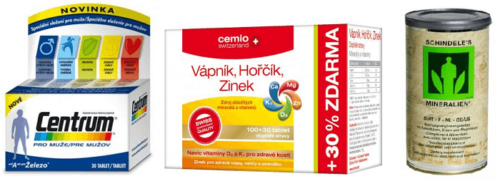 Sleva na potravinové doplňky