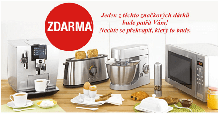 Domácí spotřebič zdarma