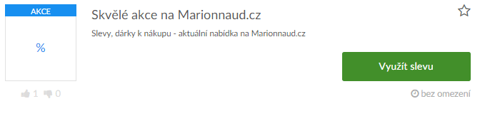 Slevy Marionnaud.cz