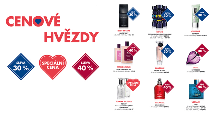 Cenové hvězdy Marionnaud.cz