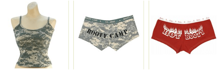 Dámské armádní oblečení levně