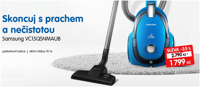 Sleva na vysavače okay.cz