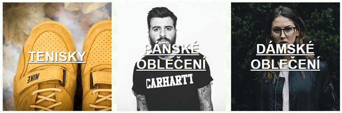 Slevy na pánskou i dámskou módu