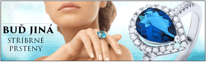sleva na stříbrné prsteny