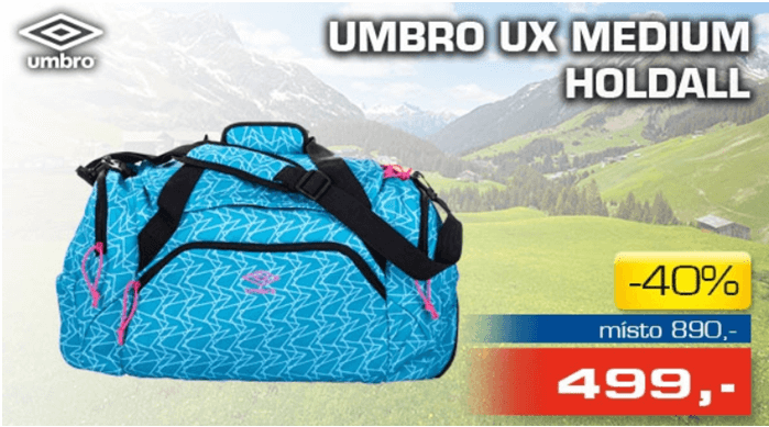Sleva na sportovní tašku na Sportisimo.cz