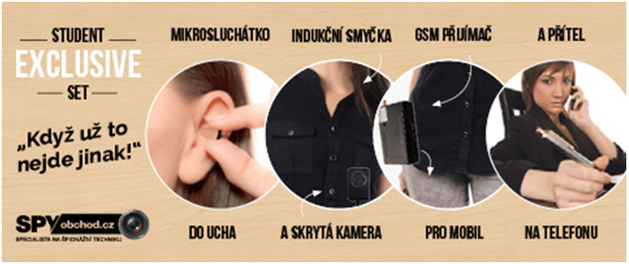 špionání technika se slevou na spyobchod.cz
