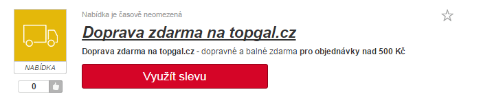 Sleva na topgal.cz