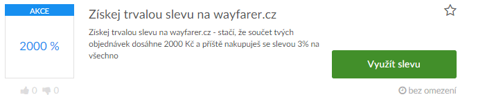 využití slevy wayfarer.cz