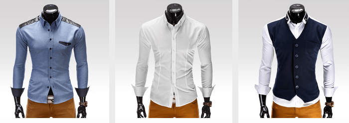 Pánské košile za nízké ceny