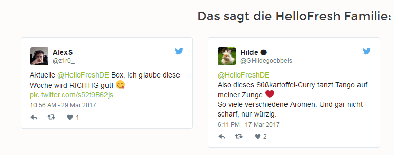 hellofresh Bewertungen
