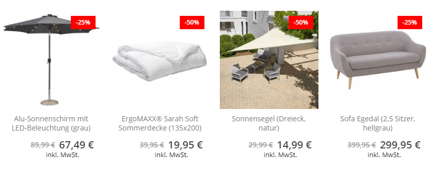 Die Deanisches Bettenlager Angebote