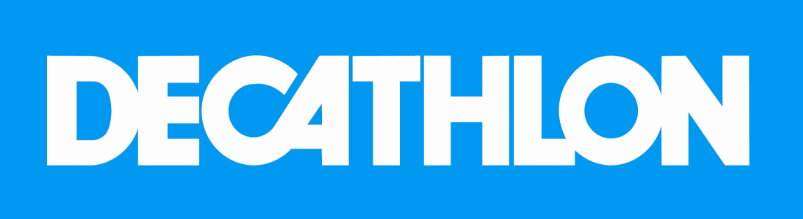 Das Logo der Marke Decathlon