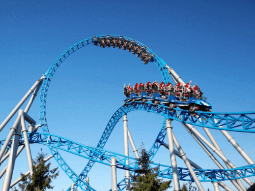 roller coaster bei Europa Park