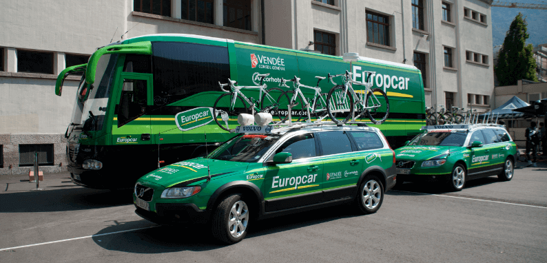 Ein Bus bei Europcar