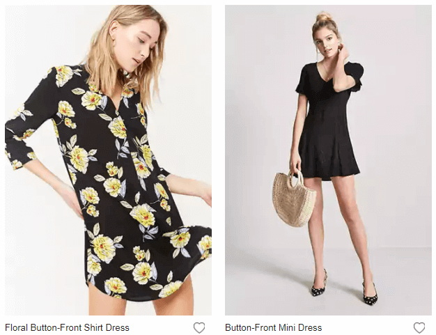 Kleider bei FOREVER 21