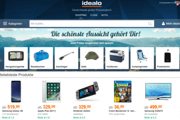 Produkte bei idealo