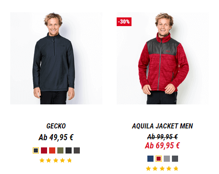 Oberteile bei Jack Wolfskin