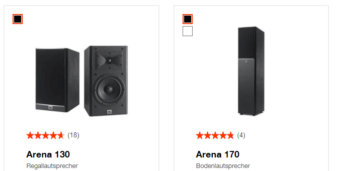 Lautsprecher bei JBL