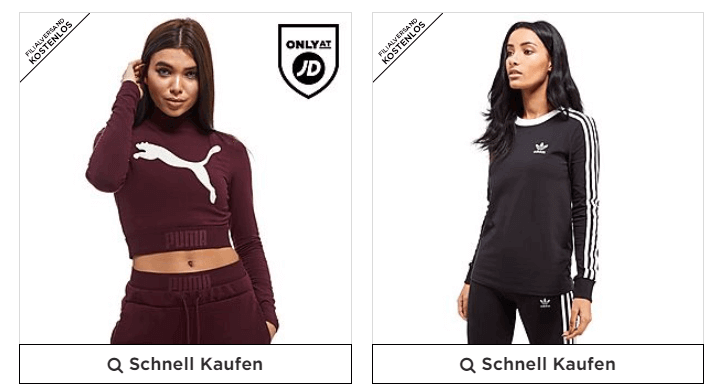 T-Shirts und Poloshirts bei JD Sports