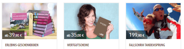 Jochen Schweizer Angebot