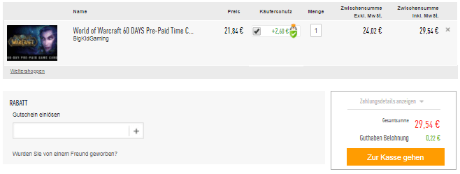 Einen Kinguin Gutschein einlösen