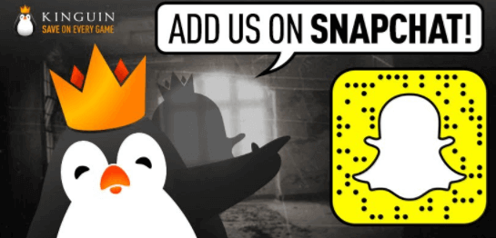 Kinguin Snapchat