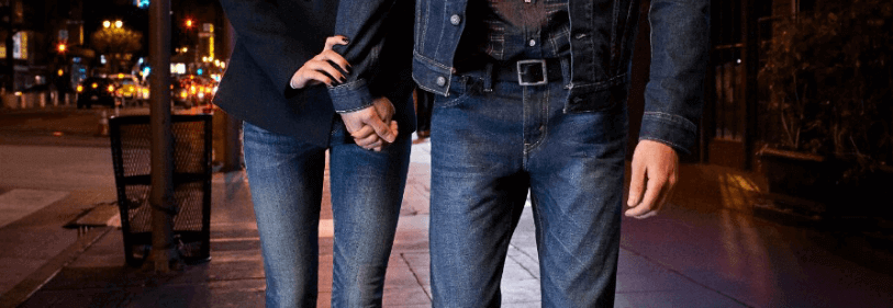 Modelle in Levi’s Jeans