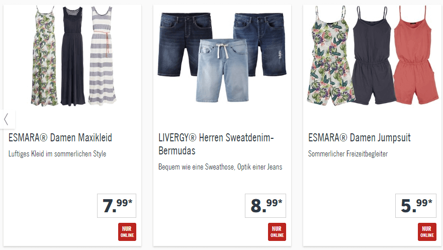 Mode bei Lidl