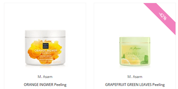 Körper Peeling bei asambeauty