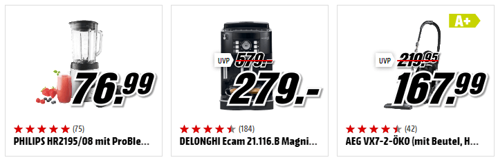 Reduzierte Produkte bei MediaMarkt
