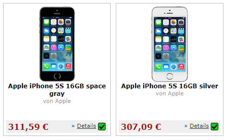 iPhone bei millionstore