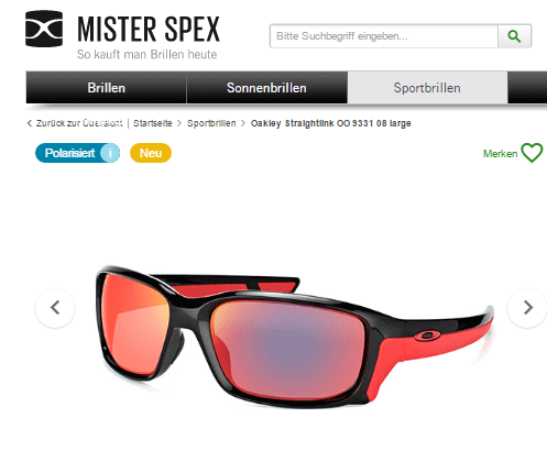 Sportbrillen Mister Spex