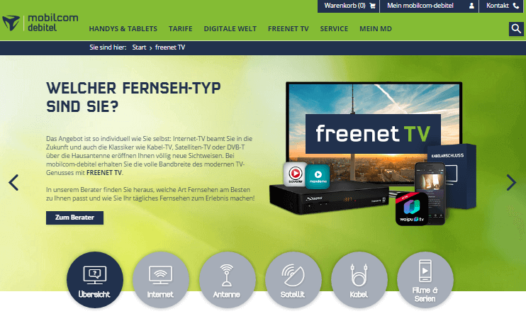 mobilcom debitel TV Angebote