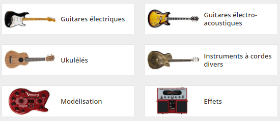 Guitares bei MUSIC STRORe