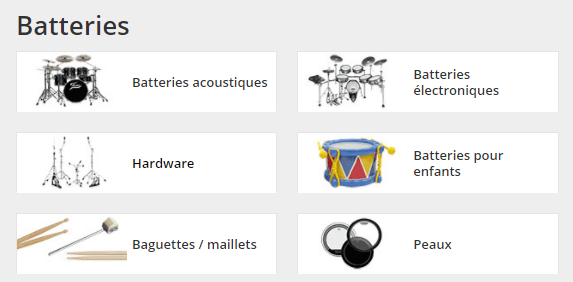 Batteries bei MUSIC STRORE