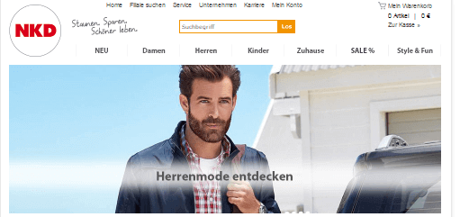 Herrenmode bei NKD