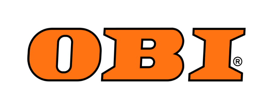 OBI, das Logo des Baumarkts