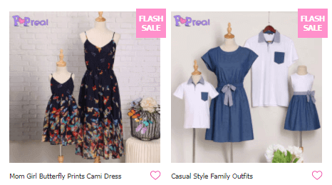 Preiswerte Kleidung bei POPreal