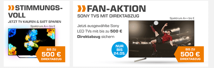 TV und Audio Sortiment bei SATURN