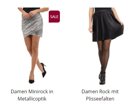 Kleider und Röcke bei TAKKO