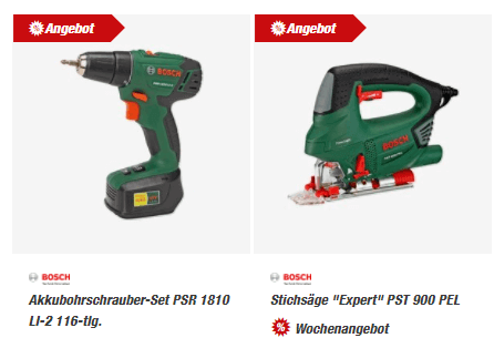 Elektrowerkzeuge bei toom