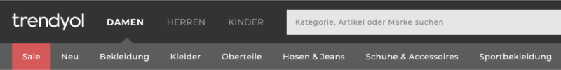 trendyol Sortiment