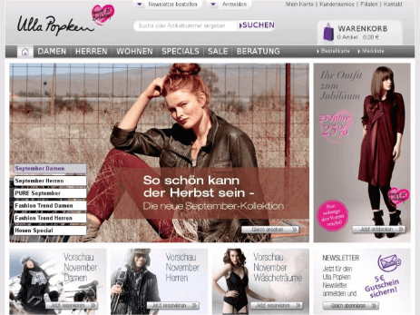 Damenmode bei Ulla Popken