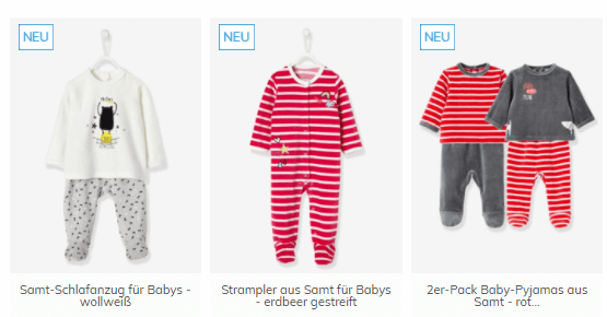 Babystrampler vertbaudet