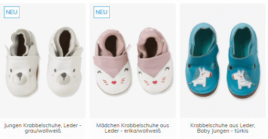 Krabbelschuhe vertbaudet