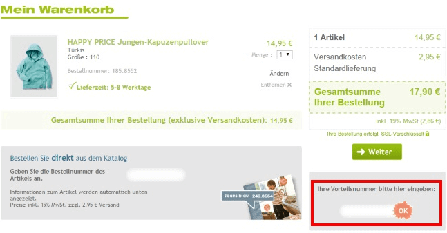 vertbaudet Gutschein