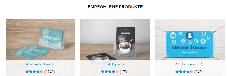 Empfohlene Produkte